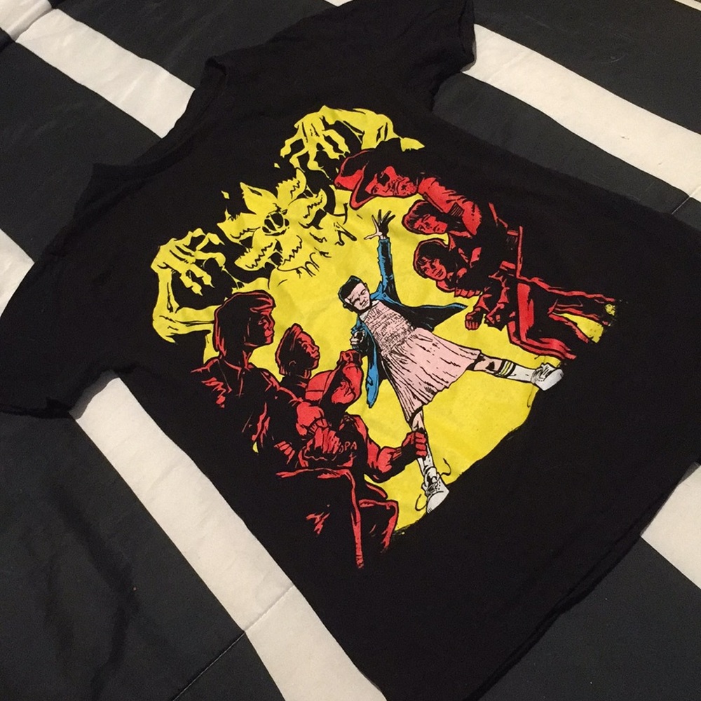 Stranger things tee shirt